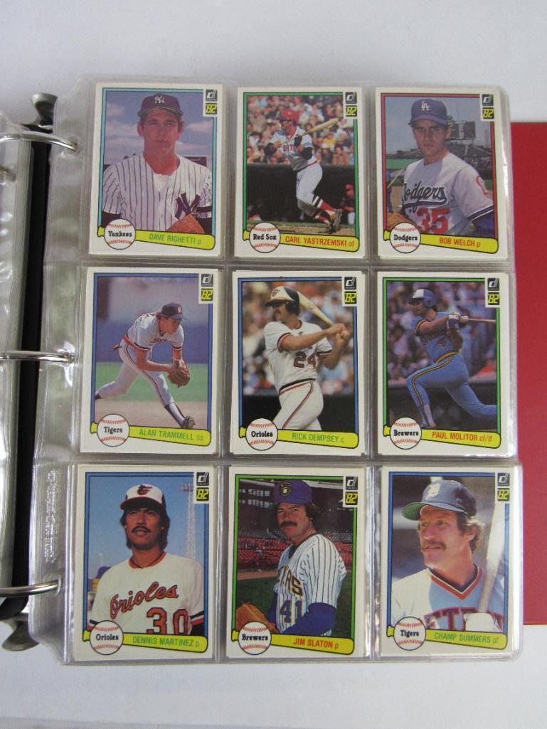 1982 Donruss Baseball Complete Set- Ripken RC