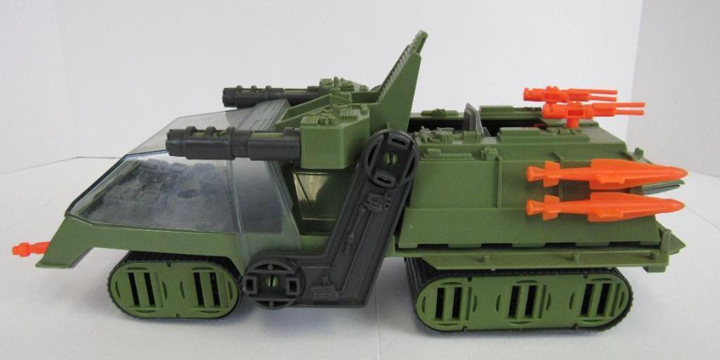 Vintage 1986 GI Joe H.A.V.O.K. Vehicle Complete w/Cross Country & File Card