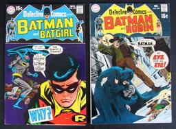 Detective Comics #393 & #394 (1969) Silver Age DC Batman High Grade!