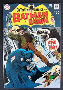 Detective Comics #393 & #394 (1969) Silver Age DC Batman High Grade!