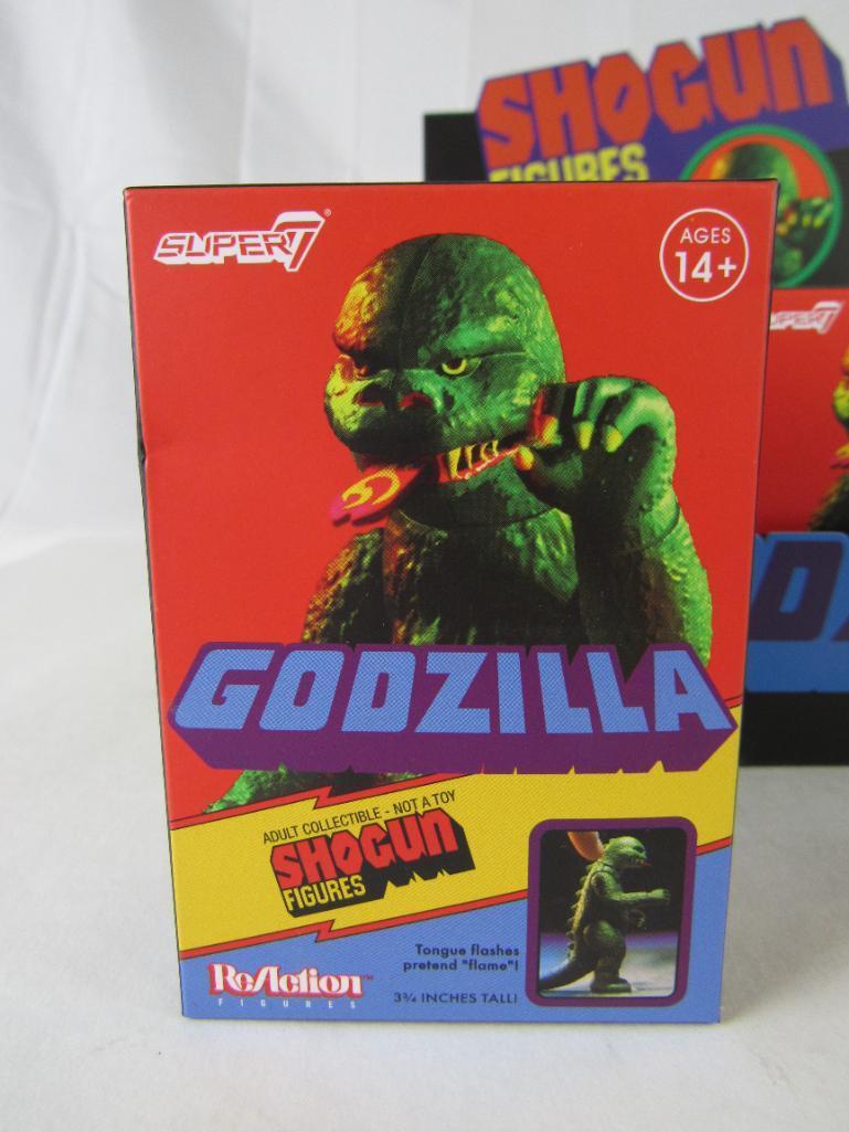 Super 7 SHOGUN Godzilla Figures Full Box Blind Box Packs Sealed!