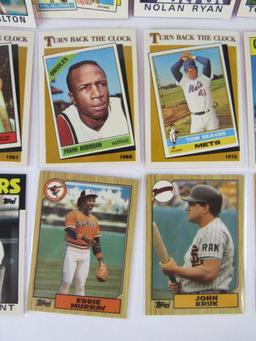 Huge Lot (2000+) 1986, 1987, & 1990 Topps Tiffany Cards w/ Stars