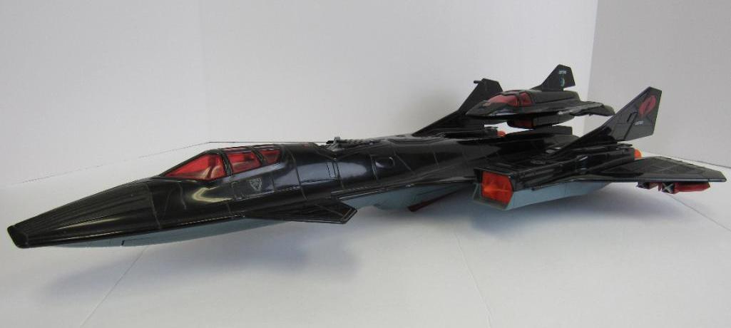 Vintage 1986 Cobra Night Raven S3P & Reconnaissance Jet Complete