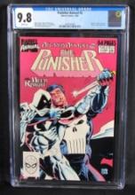 Punisher Annual #2 (1989) Key 1st Meeting with MOON KNIGHT CGC 9.8