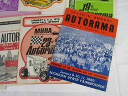 Grouping of Vintage Detroit Autorama Programs (1959-1970's) Cobo Hall