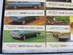 Grouping of Vintage 1965 AMC Rambler Promotional Postcards