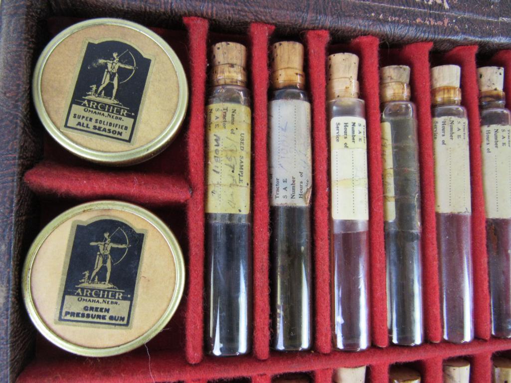 Antique Archer Oil Salesman Sample Kit