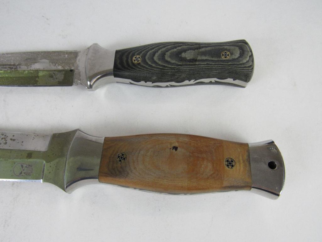 (2) CFK Custom Daggers in Sheaths~ Beautiful Knives!