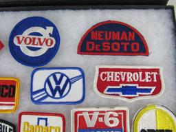 Excellent Lot Vintage Sewn Patches All Automotive-Plymouth Barracuda, Camaro, Olds, Ford, GTO+++