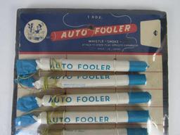 Antique "Auto Fooler" NOS Service Station Store Display