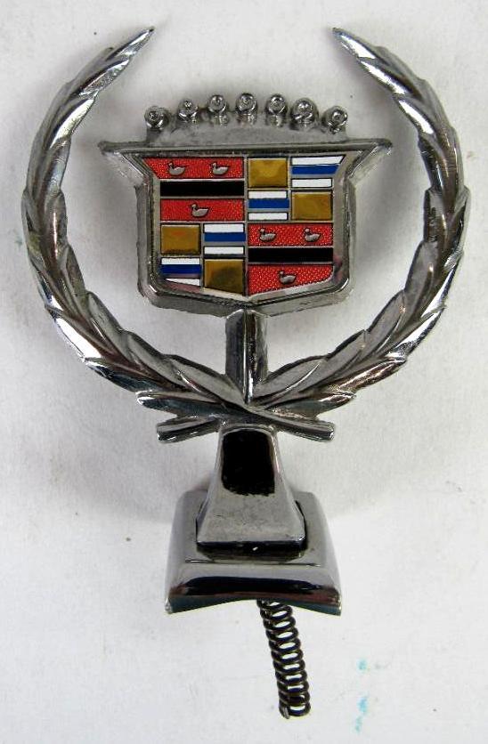 Vintage Cadillac Chrome Hood Ornament