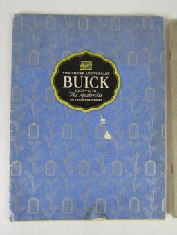 1926 & 1929 Buick Large Format Brochures