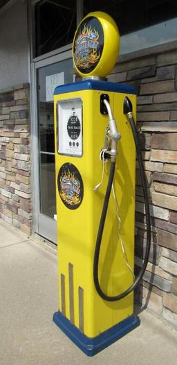 Contemporary Martin-Schwartz Reproduction Twisted Tea Promotional Gas Pump