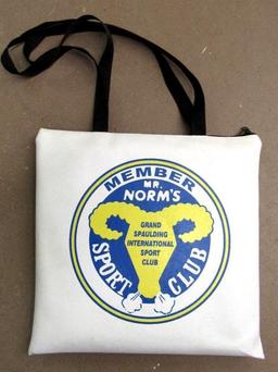 Vintage 1970's/80's Mr. Norm's Sport Club Seat Cushion/ Drag Racing