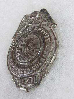 Antique Forestry Deputy- Winnebago County, Illinois Badge