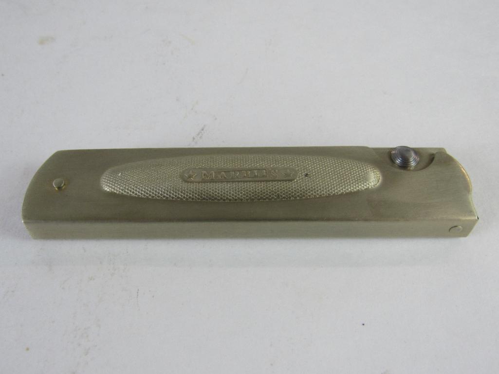 Antique Marbles Gladstone, Mich Folding Safety Fish Knife
