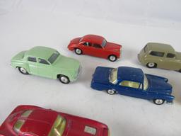 Lot (7) Vintage Corgi 1/43 Scale Diecast Cars Original