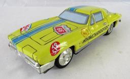 Vintage 1960's/70's Japan Tin Friction Ramchargers Car 9.5"