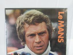 Excellent Vintage 1971 Gulf / Steve McQueen LeMans Advertising Poster