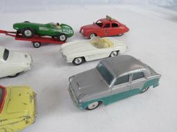 Lot (7) Vintage Corgi 1/43 Scale Diecast Cars Original