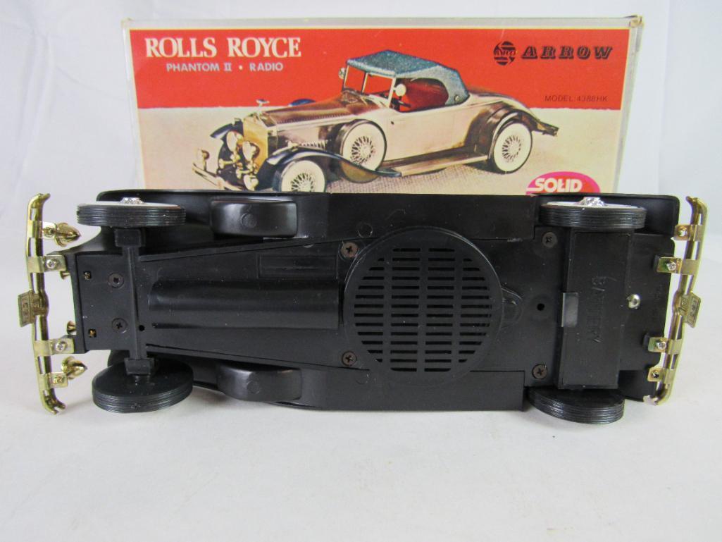 Vintage 1960's/70's Rolls Royce Phantom Solid State Radio in Orig. Box
