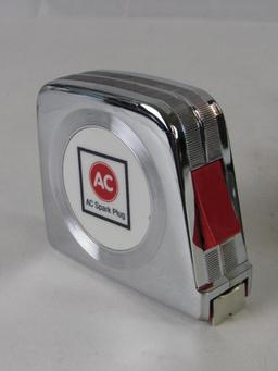 Vintage AC Spark Plugs Lufkin Large Tape Measure