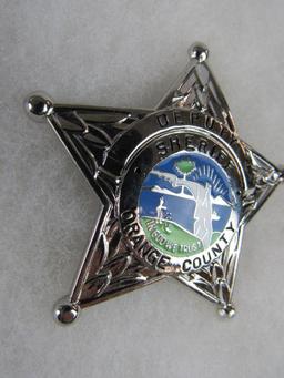 Obsolete Orange County, Florida Deputy Sheriff Police Badge
