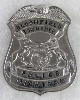 Obsolete Bloomfield Township, Michigan Police Badge