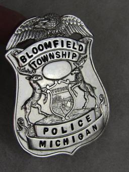 Obsolete Bloomfield Township, Michigan Police Badge