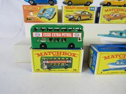Lot (7) Vintage Matchbox 1:64 Cars/ Choppers MIB