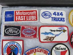 Excellent Lot Vintage Sewn Patches All Automotive-Buick, Mopar, Oldsmobile, Ford, Rambler+++