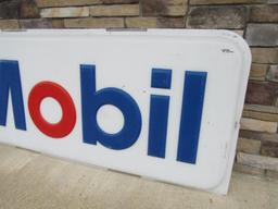 Vintage Mobil Service Station Plastic Sign Face 8ft