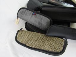 Large Grouping Nice Padded/ Zipper Fixed Blade Knife Cases