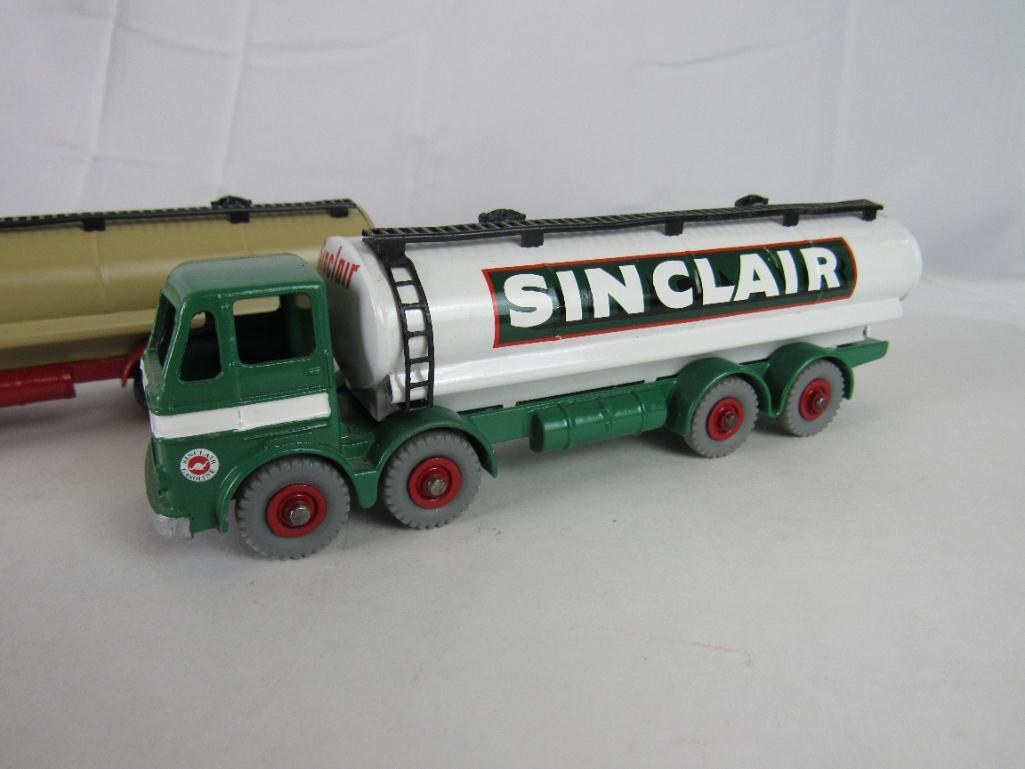 Lot (3) Vintage Dinky Super Toys Foden Gasoline Tanker Trucks