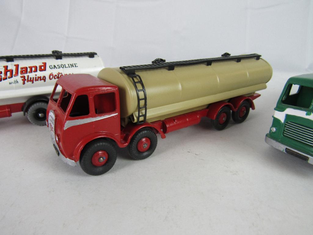 Lot (3) Vintage Dinky Super Toys Foden Gasoline Tanker Trucks