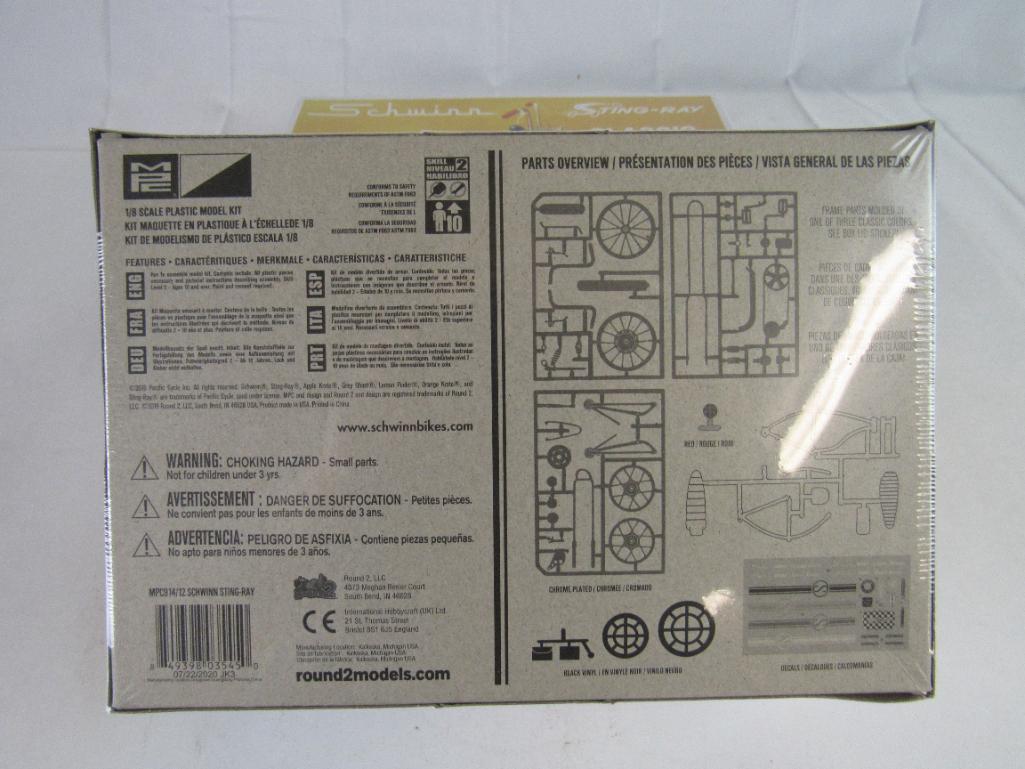 Lot (2) MPC Retro Deluxe 1:8 Scale Schwinn Classic Krate Model Kits Sealed MIB