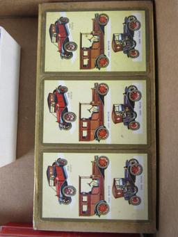 Grouping Antique/ Vintage Advertising Playing Card Decks- Mostly Automotive