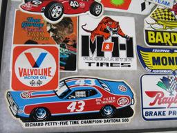 Grouping of Vintage Automotive/ Hot Rod/ Racing Related Decals