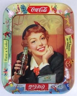 Vintage "Have a Coke" Coca Cola 13" Metal Serving Tray