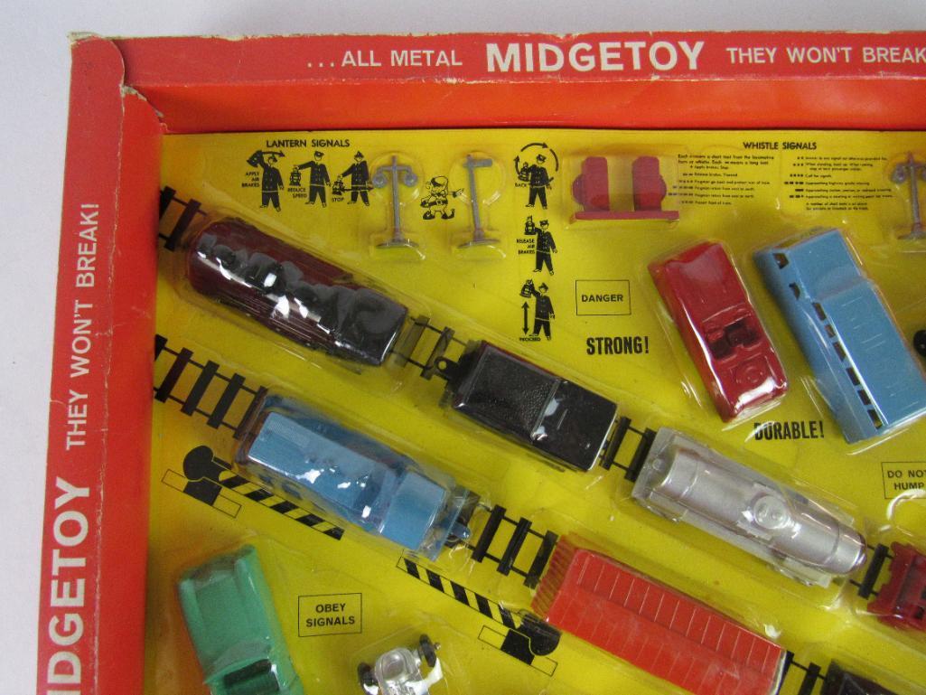 Excellent Vintage Midgetoy Diecast Deluxe Boxed Set Sealed MIB (Large)