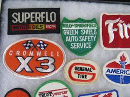 Excellent Lot Vintage Sewn Patches All Automotive-Gas & Oil/ Tire Related