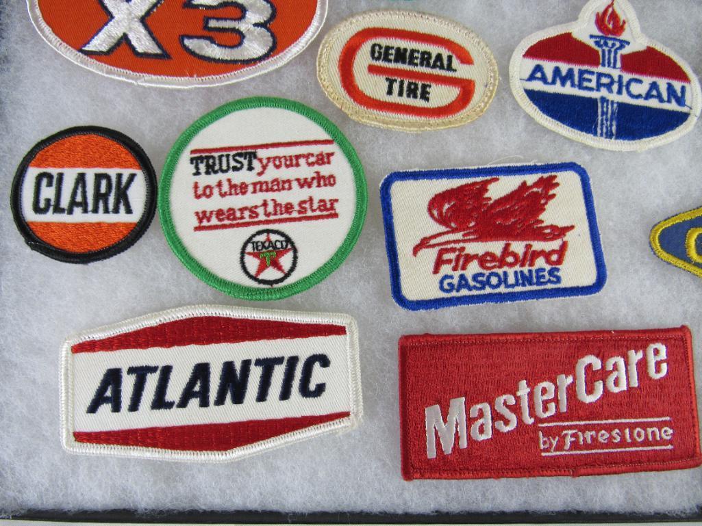 Excellent Lot Vintage Sewn Patches All Automotive-Gas & Oil/ Tire Related