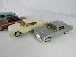 Vintage Promo Car Grouping-1960 Thunderbird, Chrysler Turbine, Ford Country Sedan