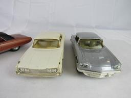 Vintage Promo Car Grouping-1960 Thunderbird, Chrysler Turbine, Ford Country Sedan