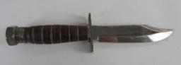 Excellent 1-1970 Vietnam Era Camillus (NY) Pilot Survival Fighting Knife w/ Sheath