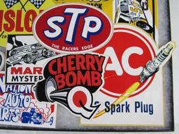 Grouping of Vintage Automotive/ Hot Rod/ Racing Related Decals