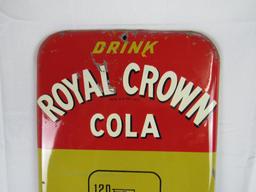 Antique Royal Crown RC Cola Metal Advertising Thermometer