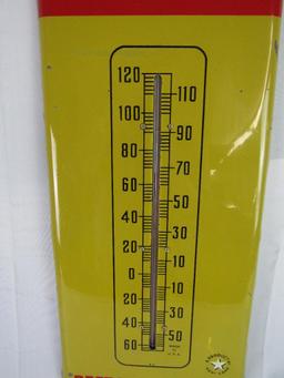 Antique Royal Crown RC Cola Metal Advertising Thermometer