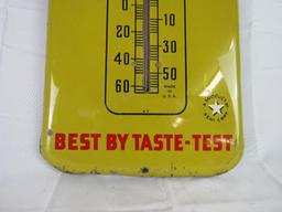 Antique Royal Crown RC Cola Metal Advertising Thermometer