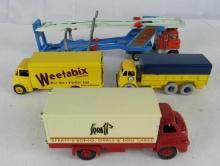 Vintage Dinky Trucks & Corgi Car Hauler